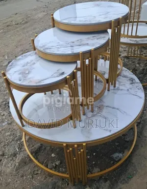 4 in 1 Executive Pure Marble Table.