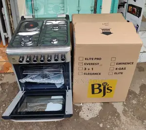 BJS Standing Cooker Everest Inox 60x60 3+1 Premium