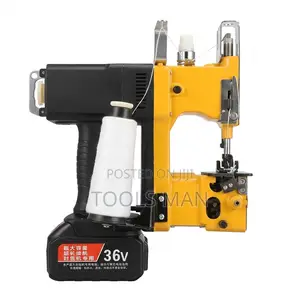 36v Cordless Portable Bag Closer Machine-heavy D Sack Sewing Stitcher
