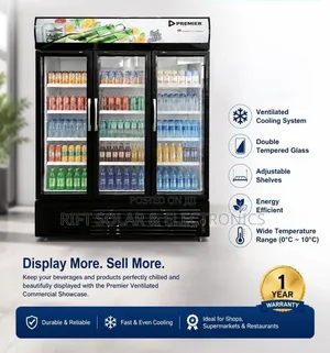 Ventilated Display Commercial Fridge