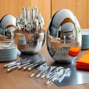 Cutlery Set Eggshell 24pc Executive Set