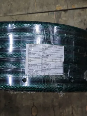 Sunny Braided Hose Green PVC Hose Pipe