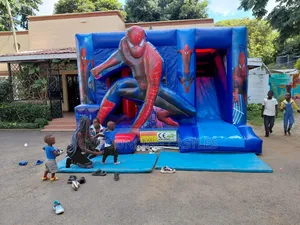 Spiderman Themed Bouncing Castles Available for Hire