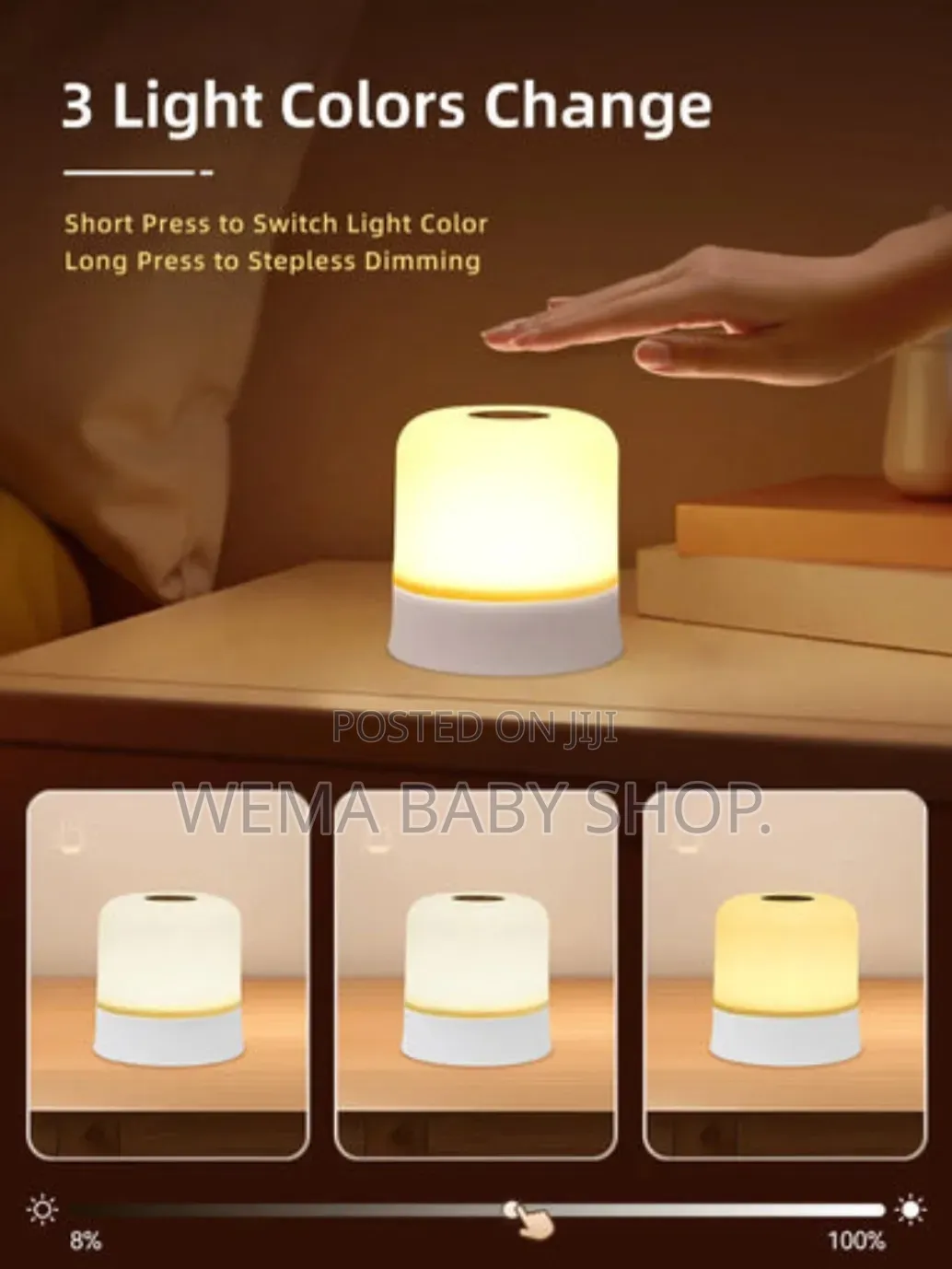 16 RGB Remote Controlled Smart Night Light/Breast Feeding Light