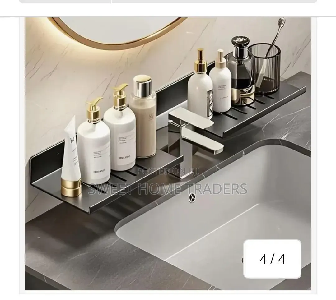 Metallic Faucet Storage Rack 50cm Long