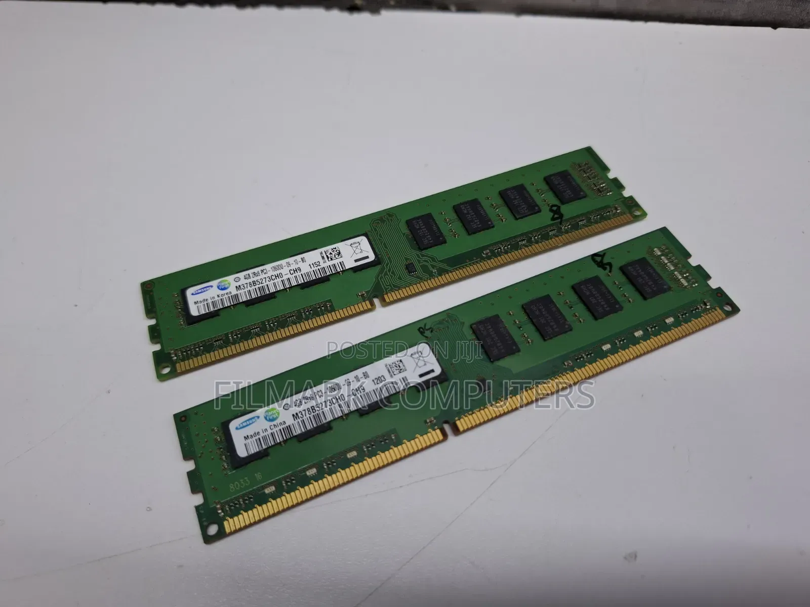 Samsung 4gb 2rx8 Pc3-10600u-09-10-B0 Desktop Ram