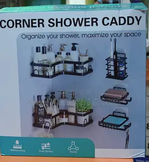 Multipurpose 5pcs Triangular Shower Caddy Shelf / Corner Shelf