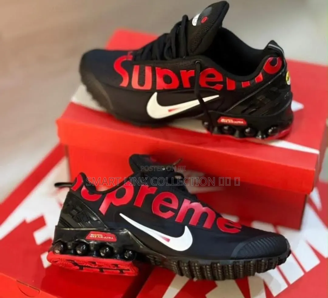 Nike Supreme “Black Red“
Quality Leather