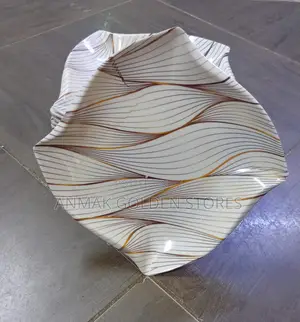 6pcs Melamine Plates Gold Melamine