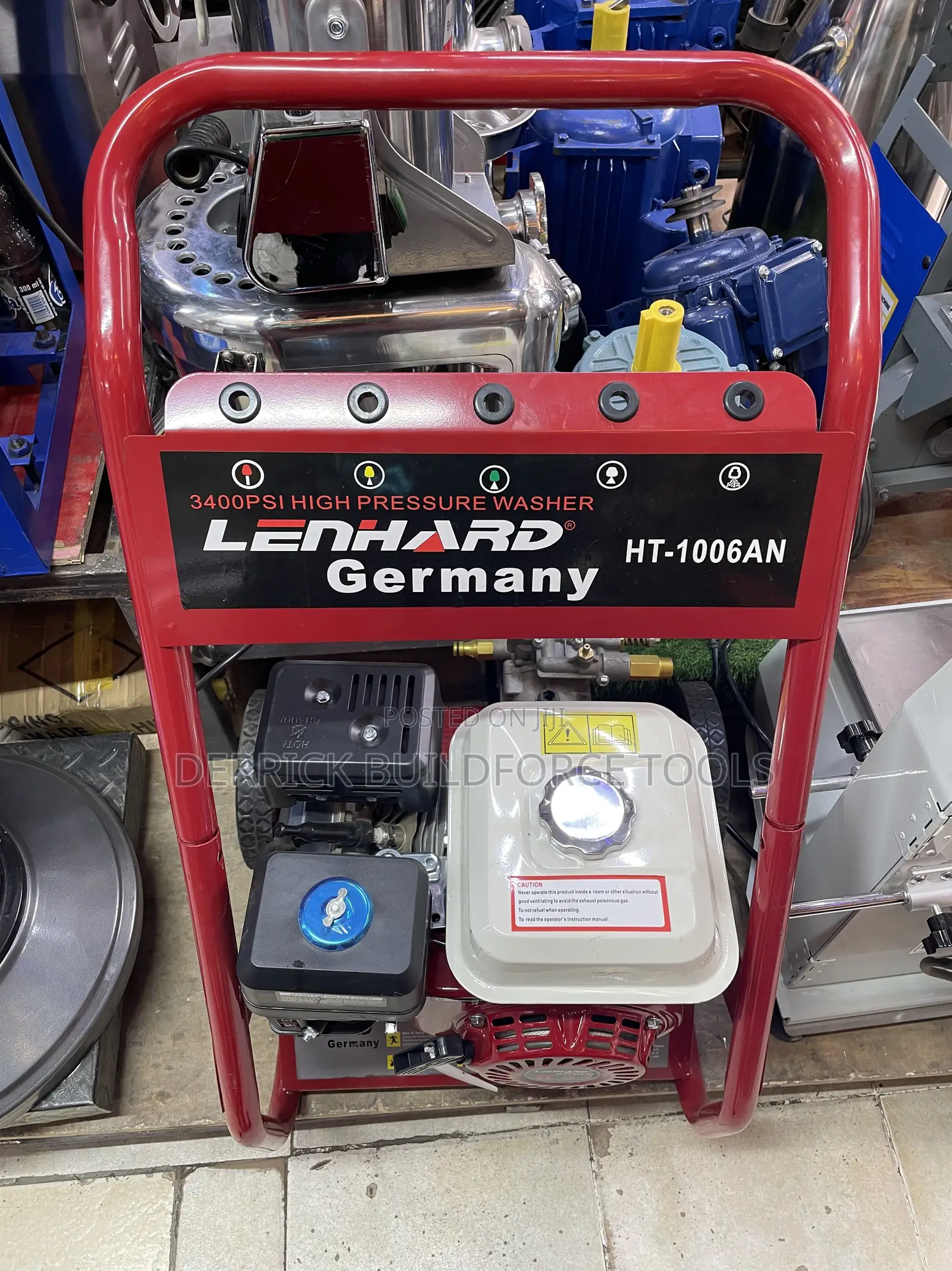 Lenhard Germany Petrol Driven Car Washer Machine