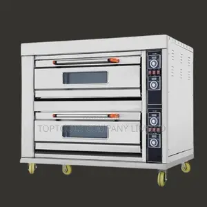 Commercial Electric Oven Two Deck Four 4 Tray