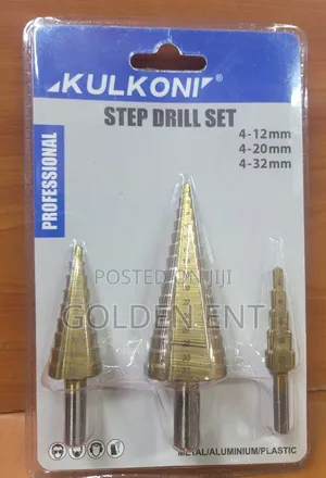 3pcs Step Drills/3pcs Step Drill Set
