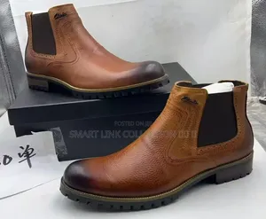 Clarks Brown Leather Boots
