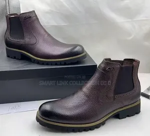Clarks Brown Leather Boots