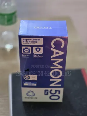 New Tecno Camon 50 Pro 256 GB Blue