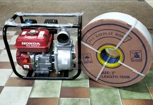 3" Agricultural Water Pump Petrol Engine + 100 Metres Delivery Pipe
