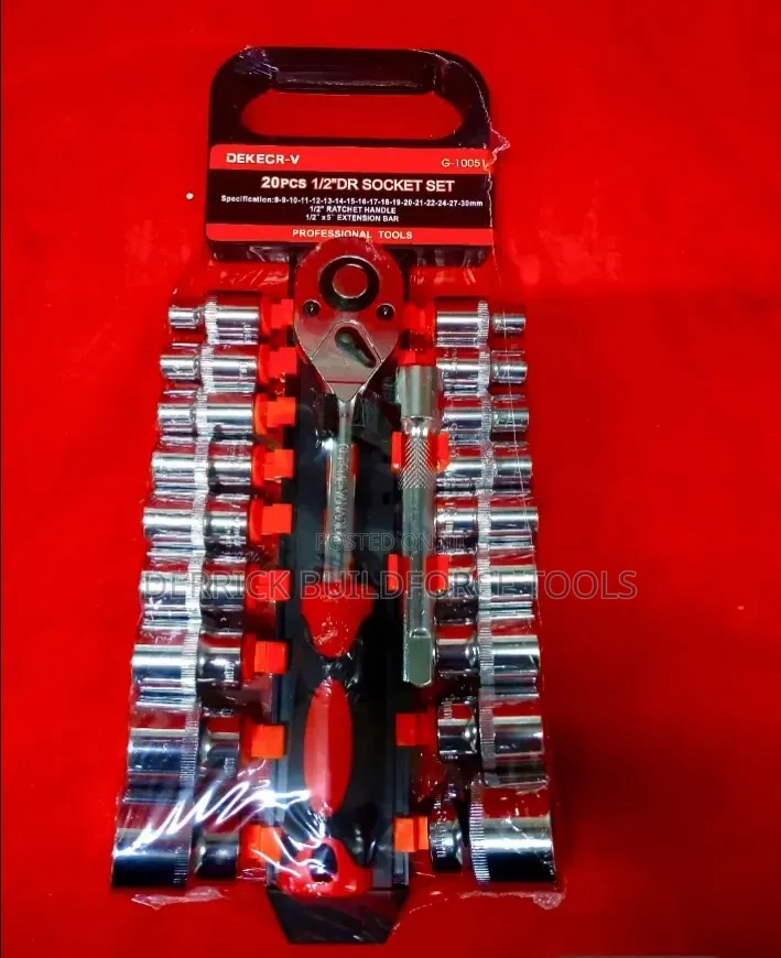20pcs Ratchet Wrench Spanner Box