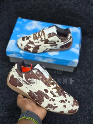 Puma Speedcat Sneakers Cow-Print Pattern