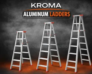 Kroma Aluminum Heavy Duty 7-Step Foldable Ladder