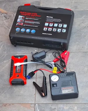 Multifuctional Car Jump Starter With Air Compressor 12v 99800mah
