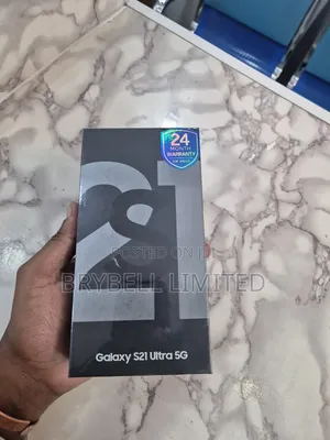 New Samsung Galaxy S21 Ultra 5G 256 GB Silver
