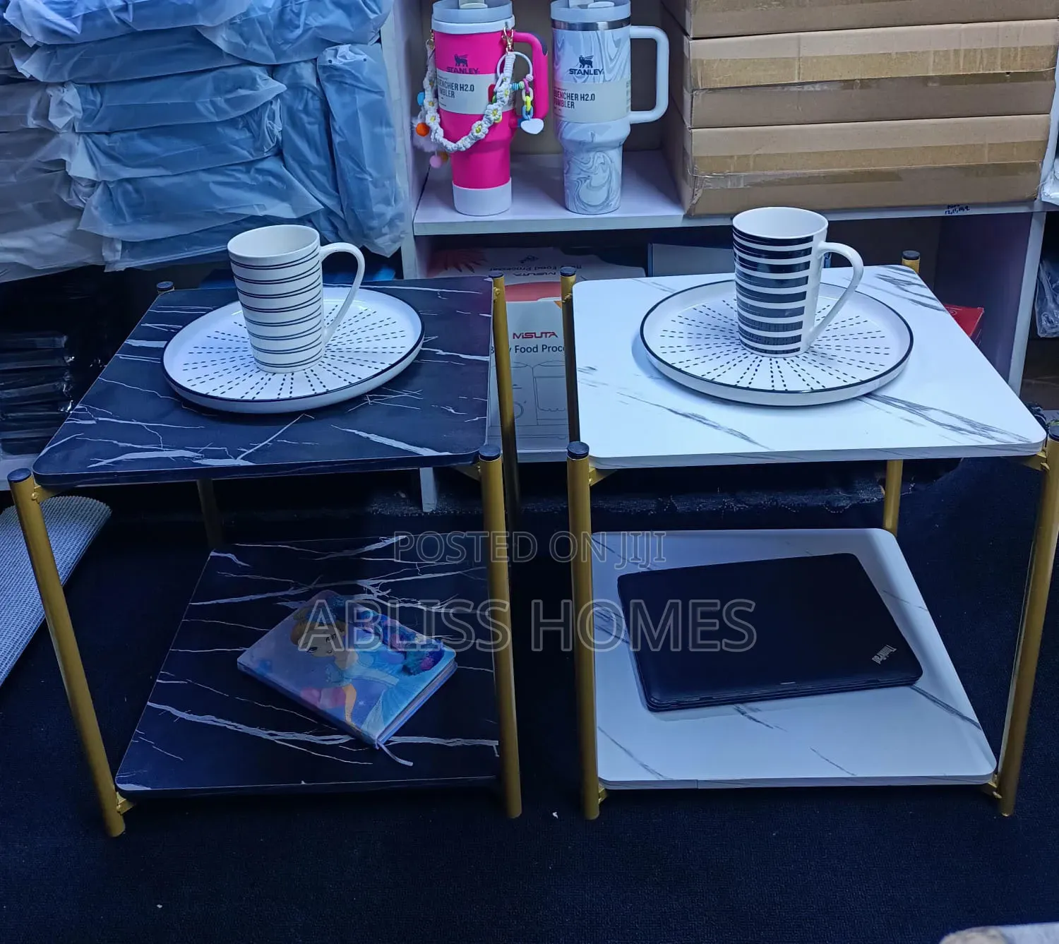 High-End Luxurious and Simple Side Table