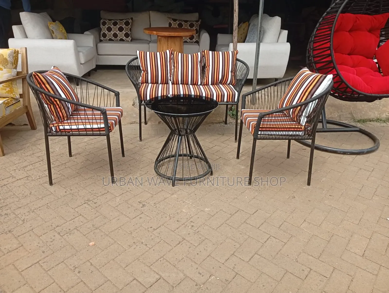 Nesting Family Table Outside Set