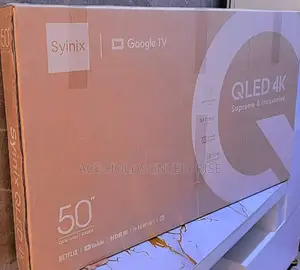 Syinix Q61k Smart Google Powered Tv - 50" Inches (16w Hifi) Qled