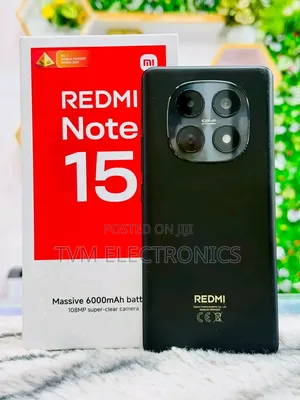New Xiaomi Redmi Note 15 128 GB Black