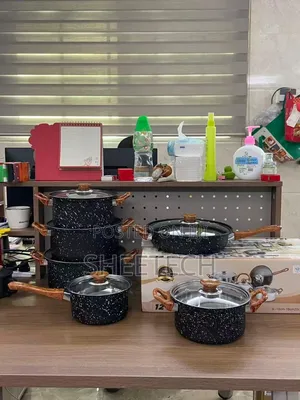 12 Pieces Non Stick Cooking Pots