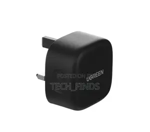 Ugreen Usb-C 25w Pd Charger With C-C 2m Cable Uk Black - Cd250