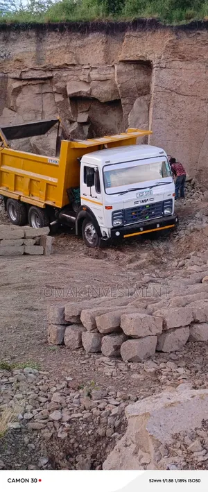 Tata Tipper 2015 White