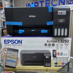 Epson Eco-Tank (L3250) A4 Wifi Wireless All-in-One Ink Tank Printer