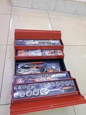 85pcs Heavy-Duty Mechanic Tool Kit With Socket Set Steel Tool Chest