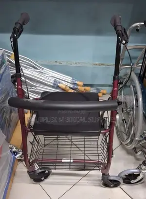 Rollator Walker With Seat and Brakes
