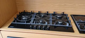 Legacy 5-Burner Built-in Cooker Premium 90cm Black Glass Gas Hob
