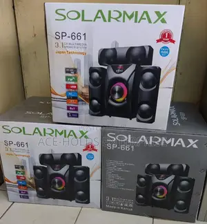 Solarmax Subwoofer 3.1 Channel Sp-661