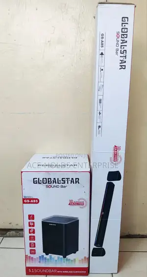 Globalstar Wireless Soundbar Gs-A85 Speaker 5.1ch