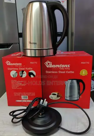 Ramtons Electric Water Kettle - Stainless Steel 2.5l Rm/770