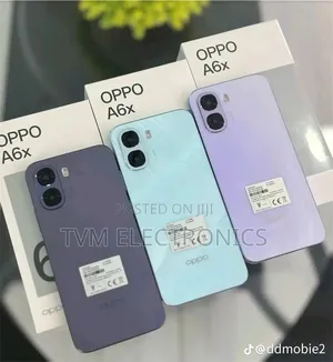 New Oppo A6x 256 GB Blue