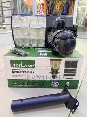 Jsotlamp 1000w 2 In 1 Ai Solar Camera Security Street Light