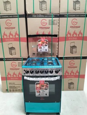 60*65 Eurochef Free Standing 3 Gas Burner