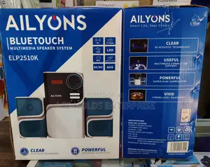 Ailyons 2.1ch - Elp2510k Sub- Woofer Speaker System
