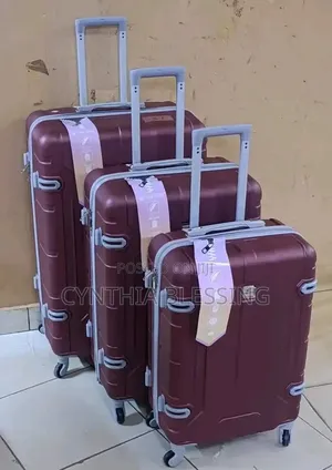 3 in 1 Rubber Luggage Suitcase
