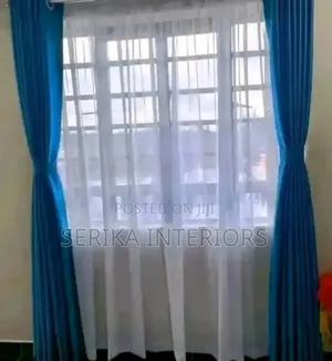 Sky Blue Curtains Curtains Environmental Friendly Robertson's