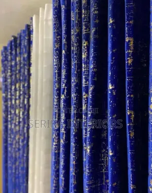 Blue Royal Velvet Curtains Velvet Curtains Environmental Friendly