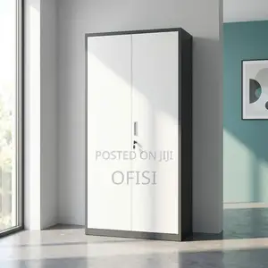 Office Cabinet; Full Metallic Office Cabinet With Adjustable Shelves