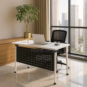 Office Table; 1.2m White Home Office Study Table