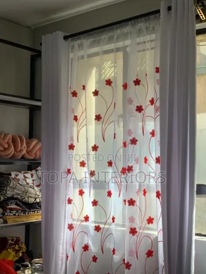 White House Curtains for Doors and Windows