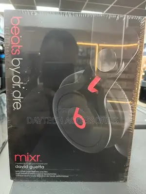 These Are Beats by Dr. Dre Mixr on-Ear Headphones in Black.
